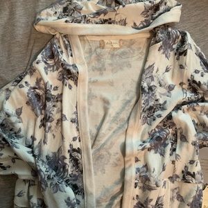 Floral pattern cardigan